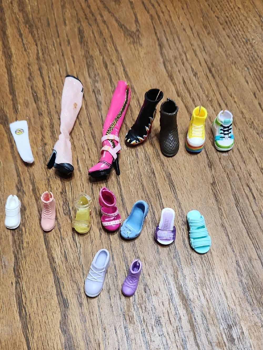 Barbie & Our Generation/Life Size Doll Mismatched Shoes